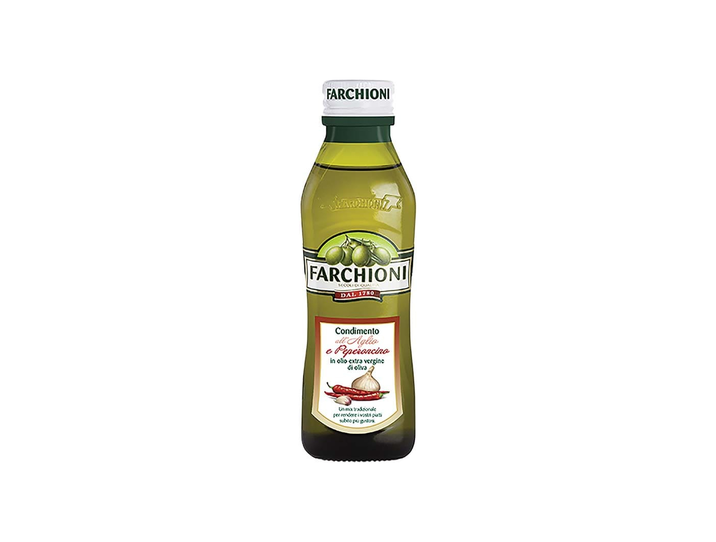 Farchioni maslinovo ulje, češnjak i chili 250 ml