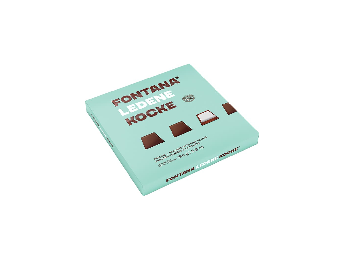 Kraš Fontana Praline Ledene kocke 194 g