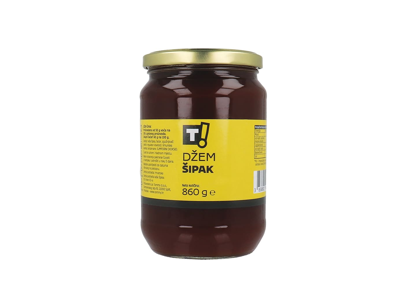 T! džem šipak 860 g