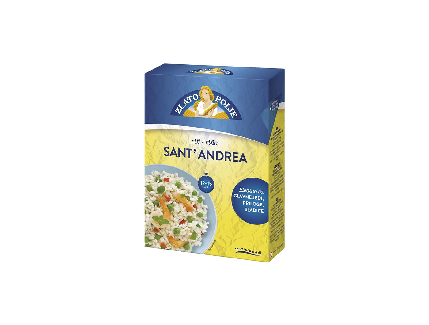 Zlato polje Sant’Andrea riža 500 g dugo zrno