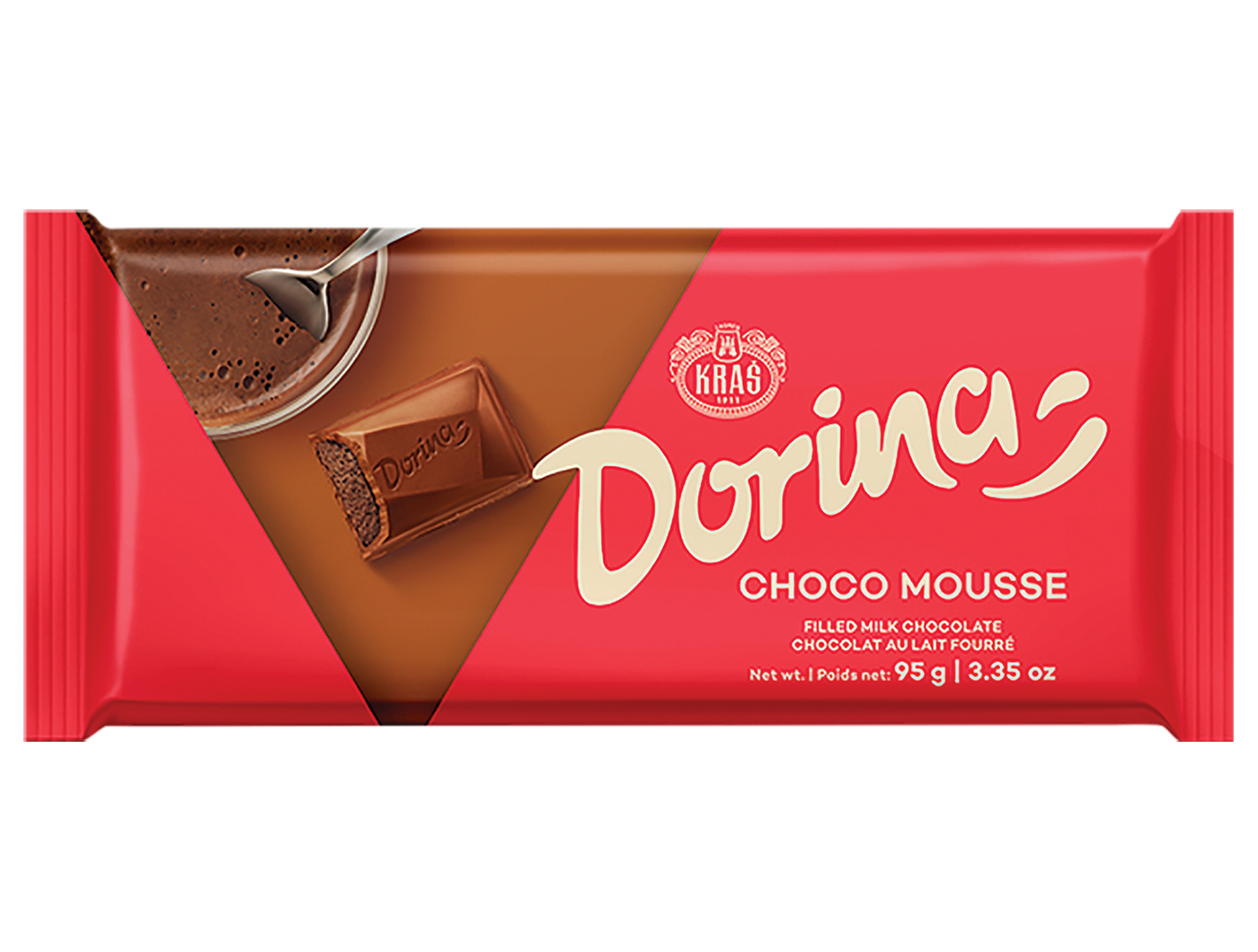 Kraš Dorina Mousse čokolada 95 g