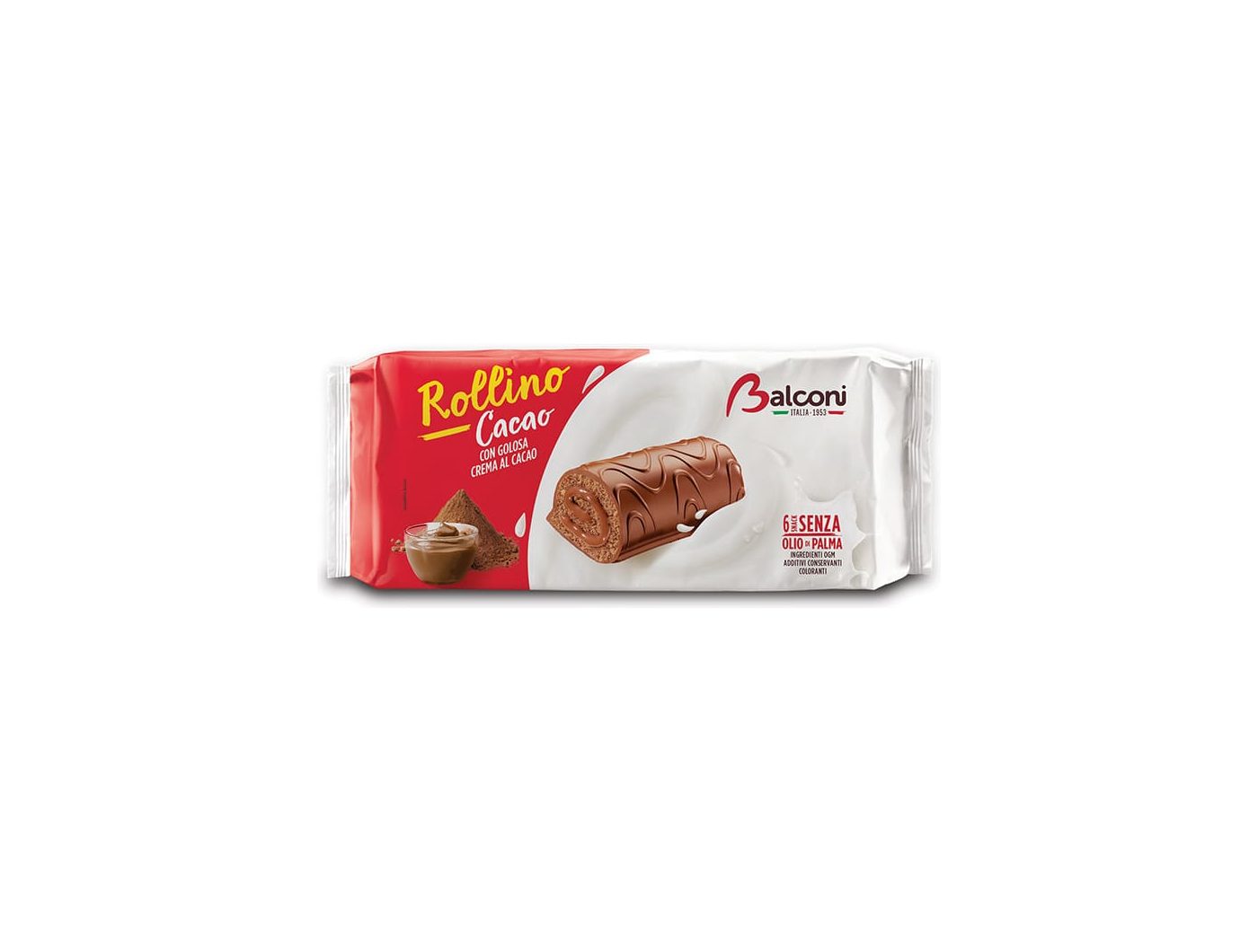 Balconi Rollino rolat s kakao kremom 222 g