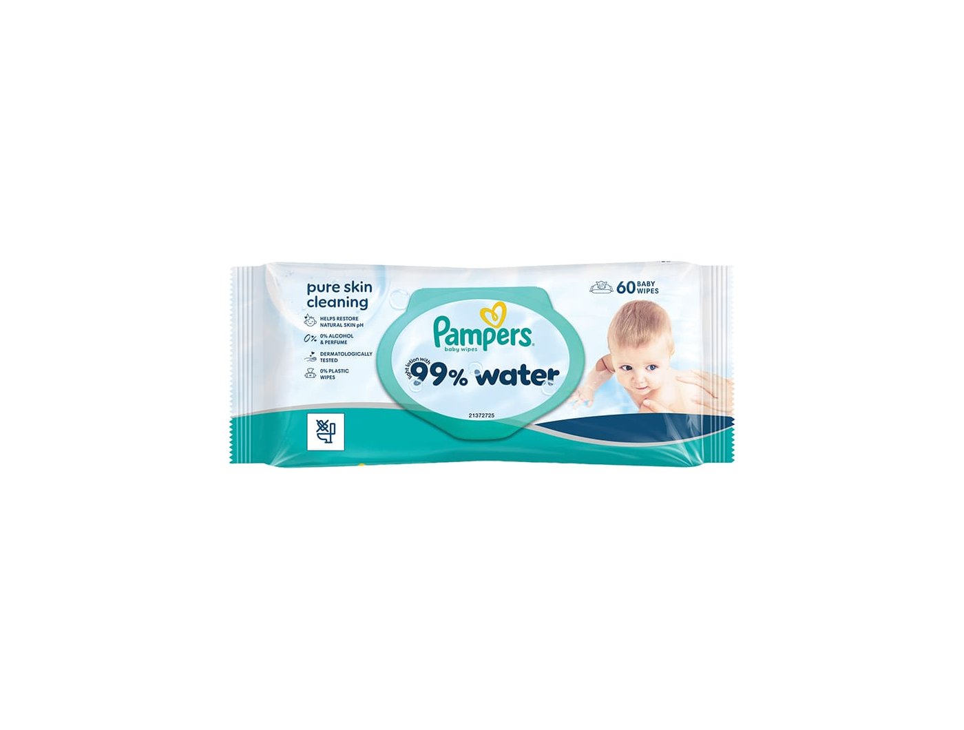 Pampers 99% water vlažne maramice 60/1