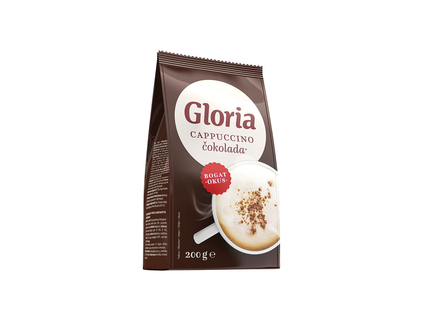 Gloria Instant cappuccino čokolada 200 g