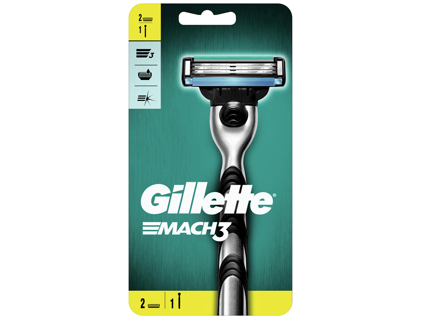 Gillette Mach3 brijač i zamjenska patrona 1 kom