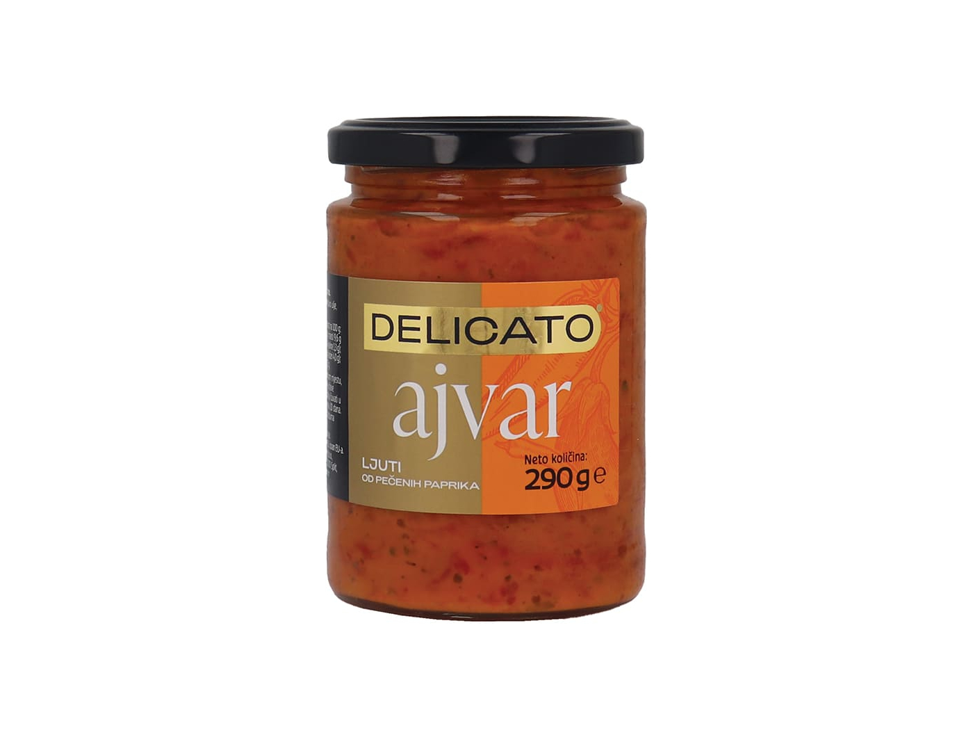 Delicato ajvar domaći ljuti 290 g