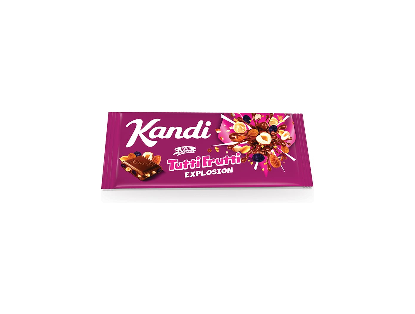 Kandi Tutti Frutti Explosion mliječna čokolada 80 g