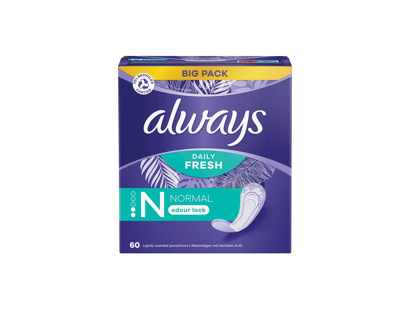 Always Dnevni ulošci normal 60 kom