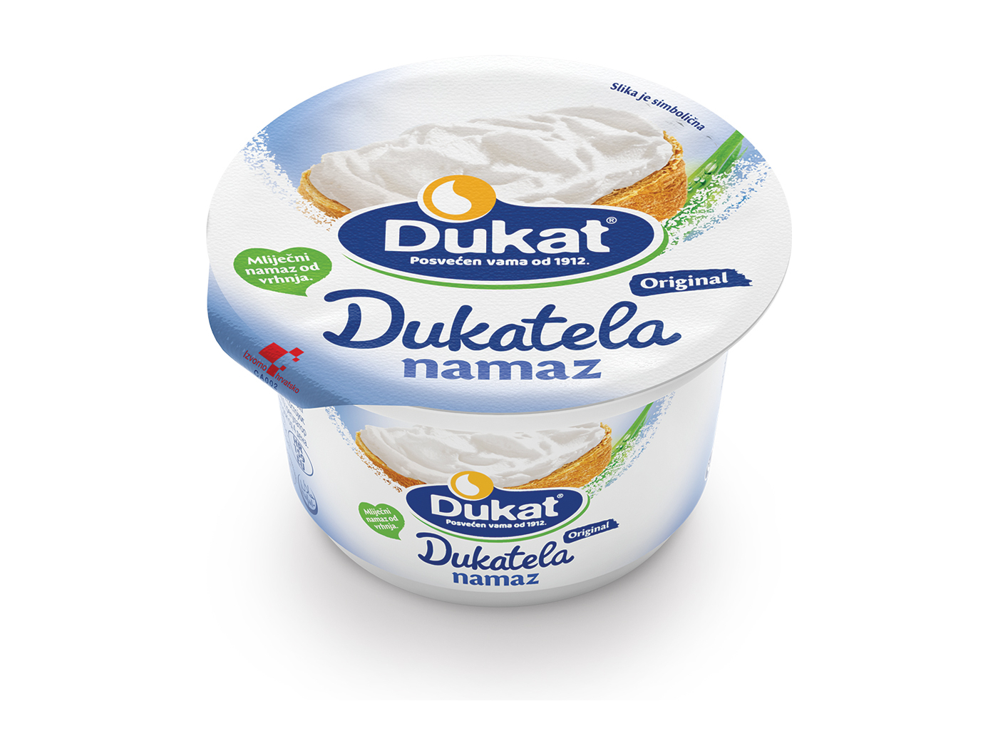 Dukat Dukatela mliječni namaz original 70 g