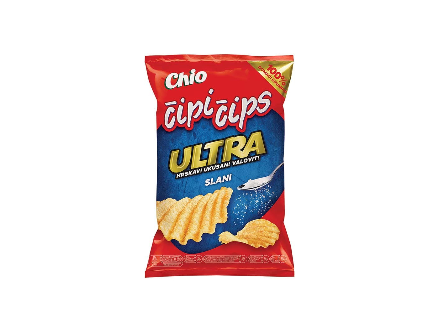 Chio Čipi Čips ultra slani 120 g