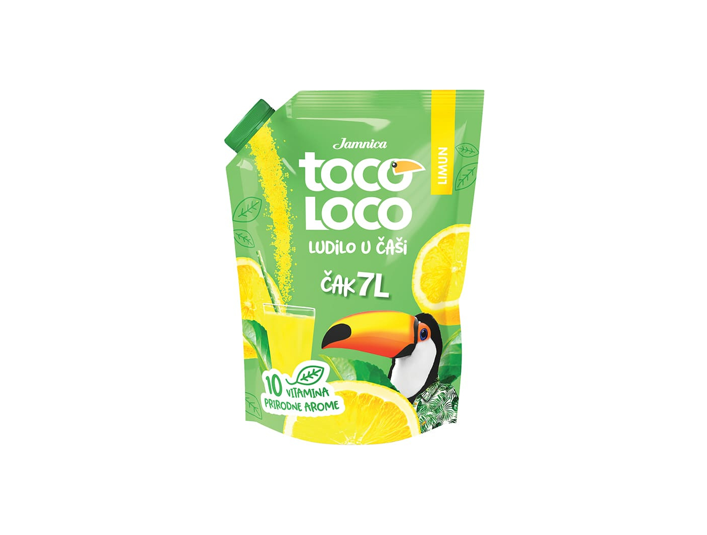 Jamnica Toco Loco okus limun 550 g