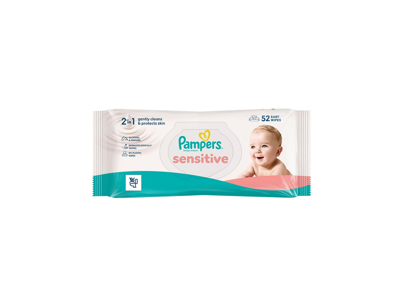 Pampers Sensitive dječje vlažne maramice 52 kom