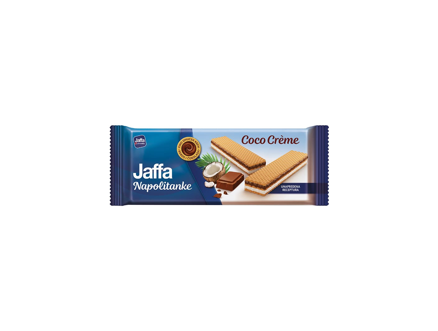 Jaffa napolitanke kokos 160 g