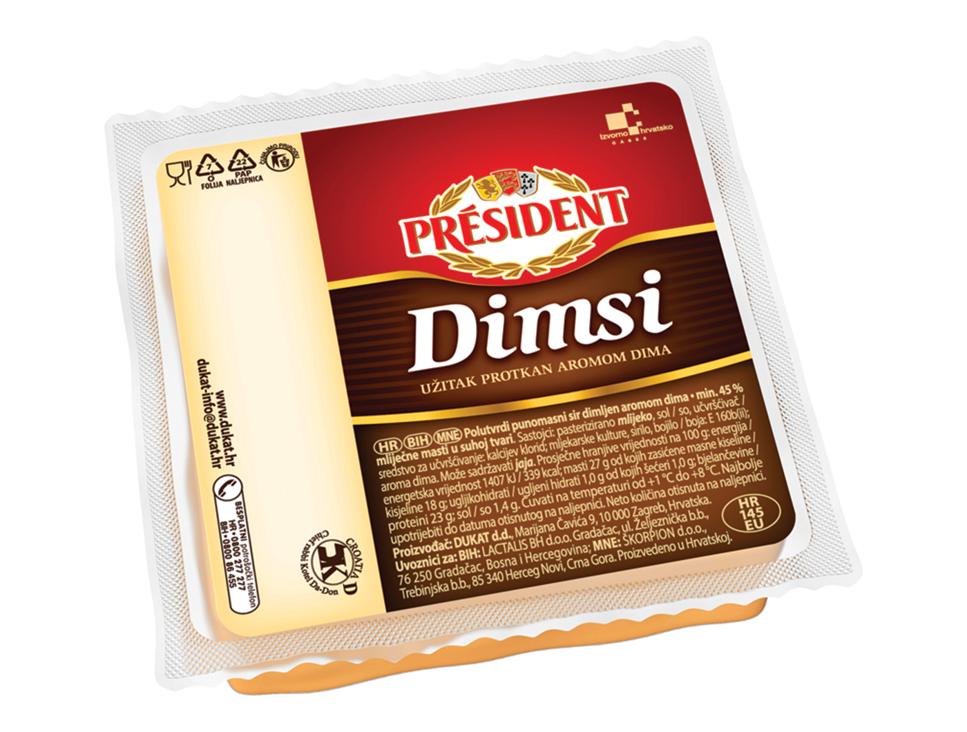 President sir Dimsi 400 g
