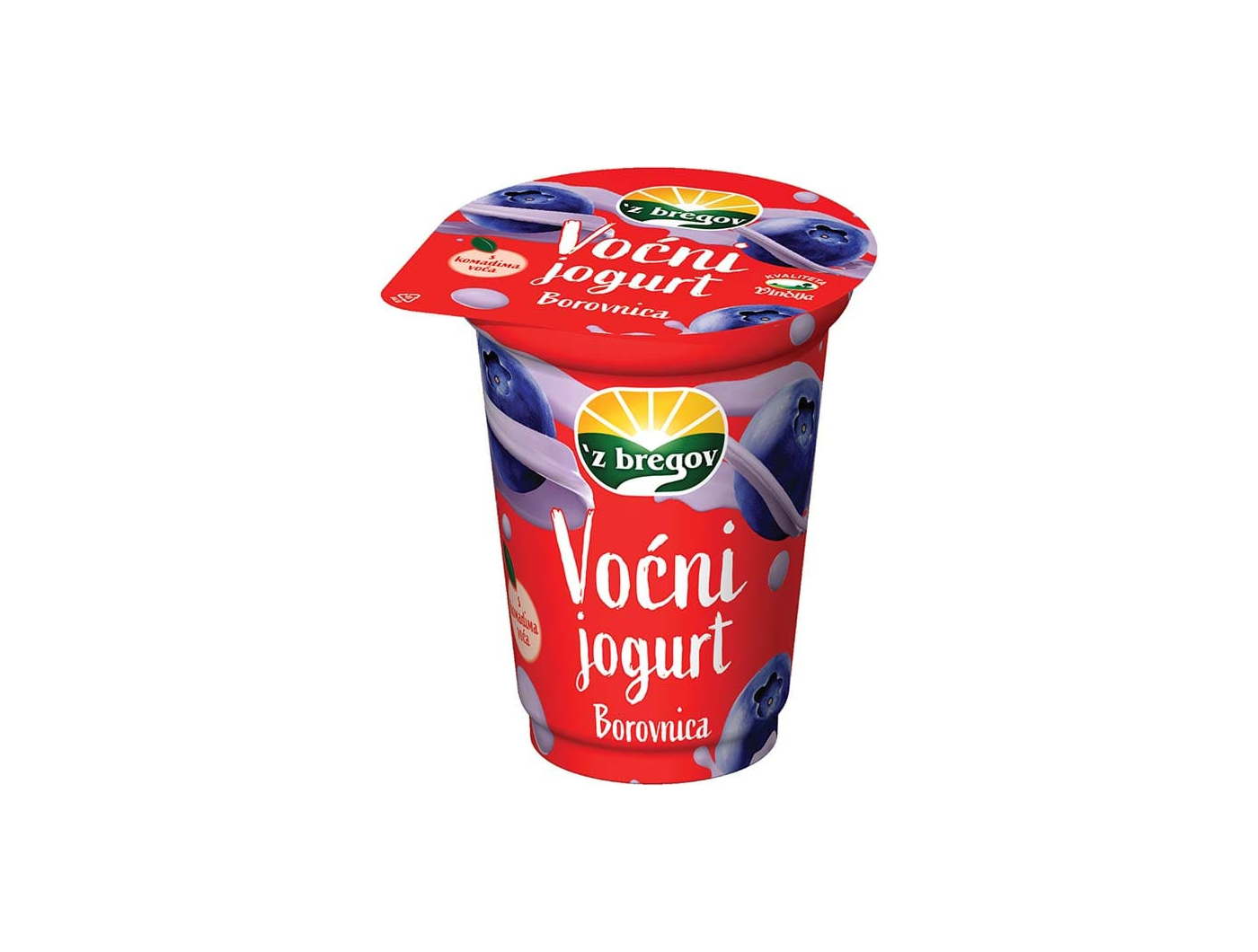 Vindija 'z bregov voćni jogurt borovnica 150 g