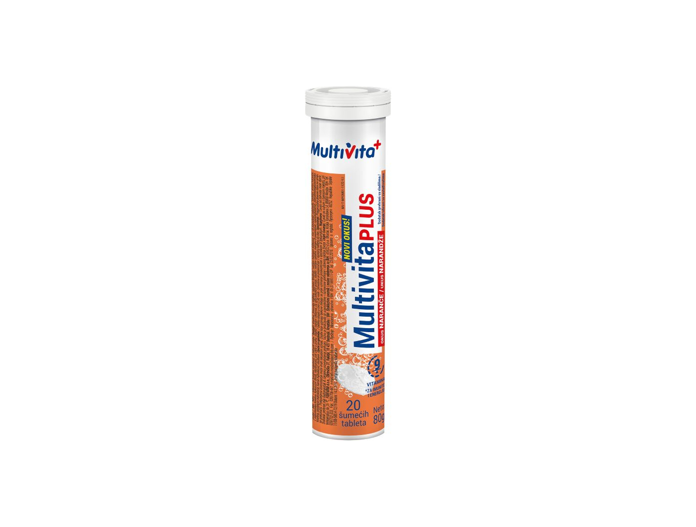 Multivita Plus šumeće tablete 80 g