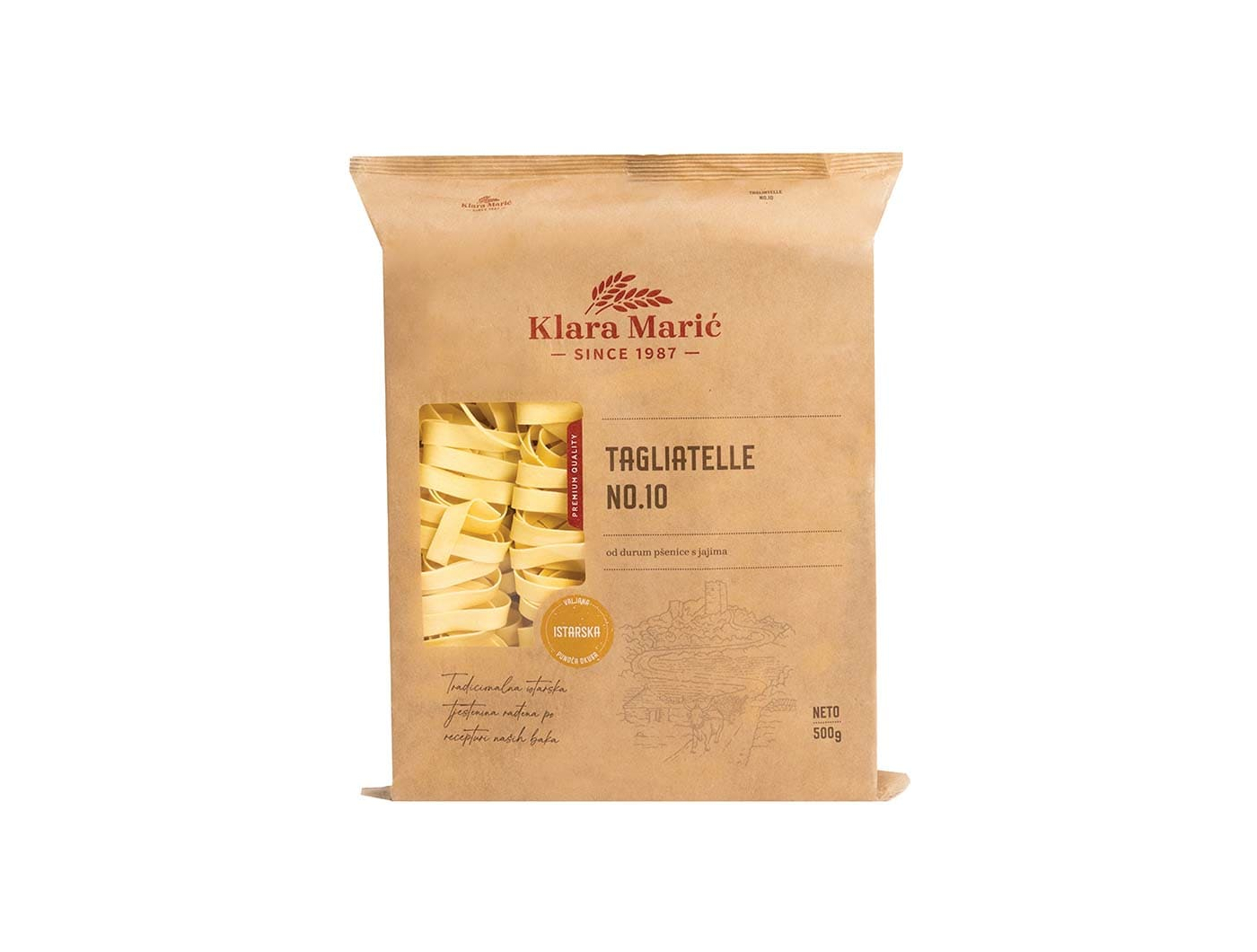 Klara Marić tjestenina tagliatelle no.10 500 g