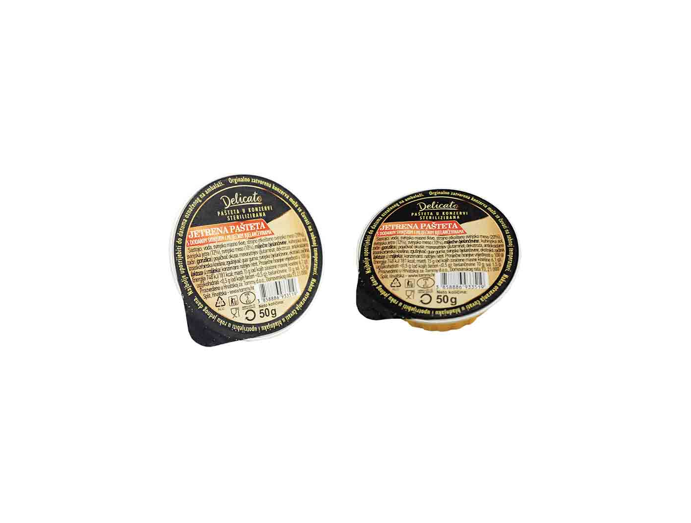 Delicato jetrena pašteta 50 g