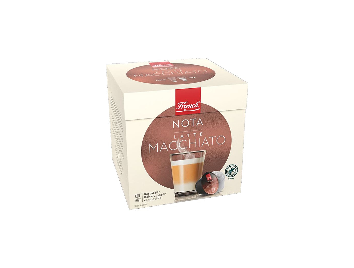 Franck Nota Latte macchiato kava, 16/1 194,4 g