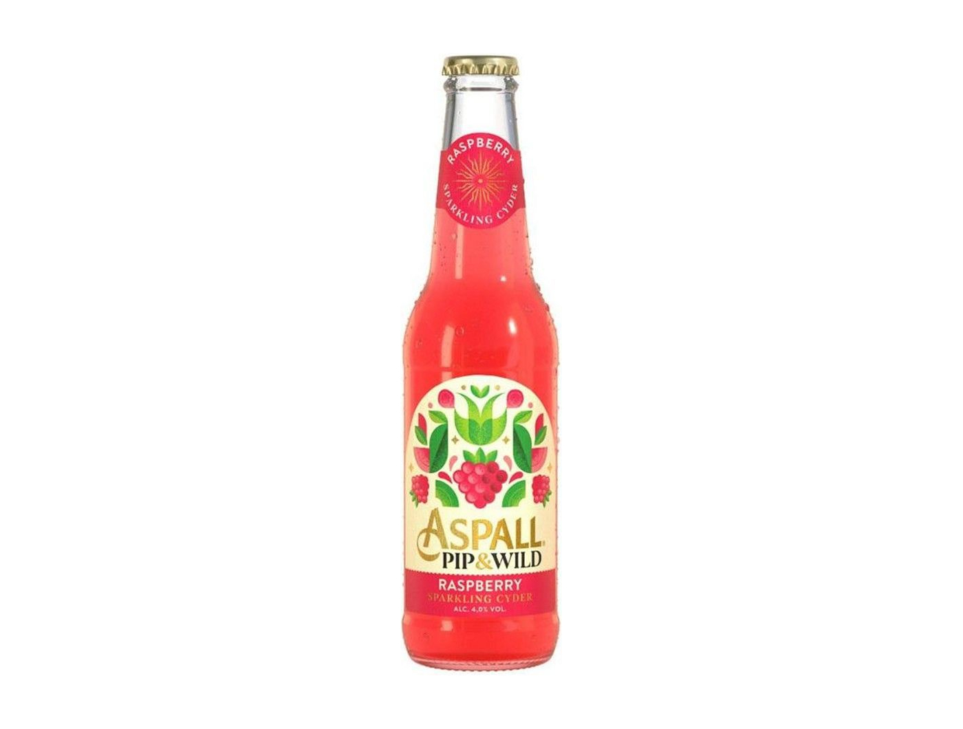 Aspall Pip&Wild Cider malina 0,33 L