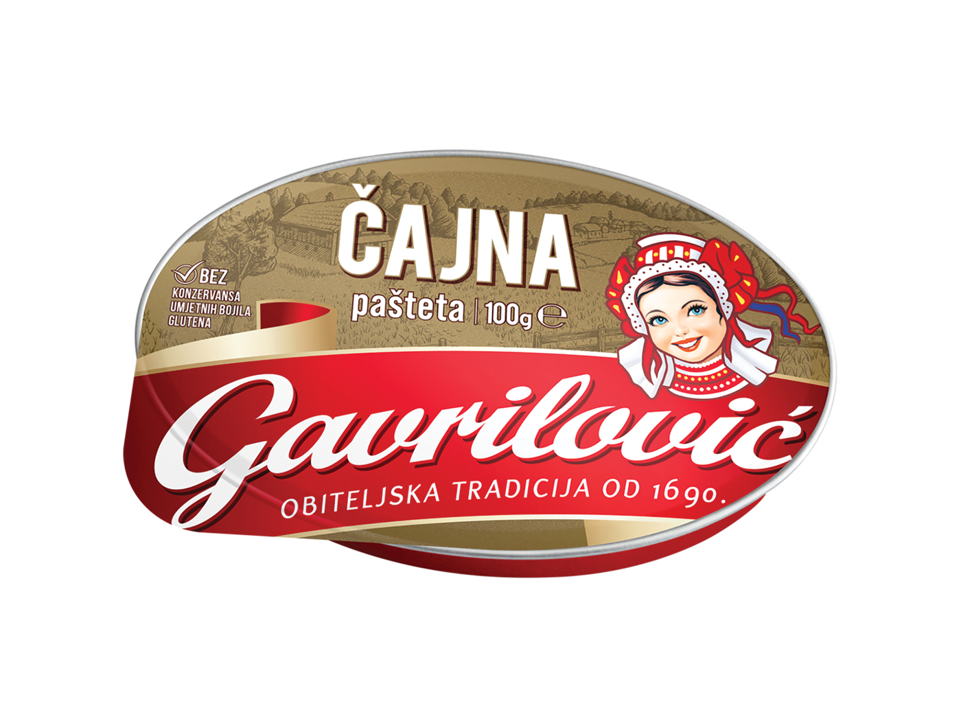 Gavrilović čajna pašteta 100 g