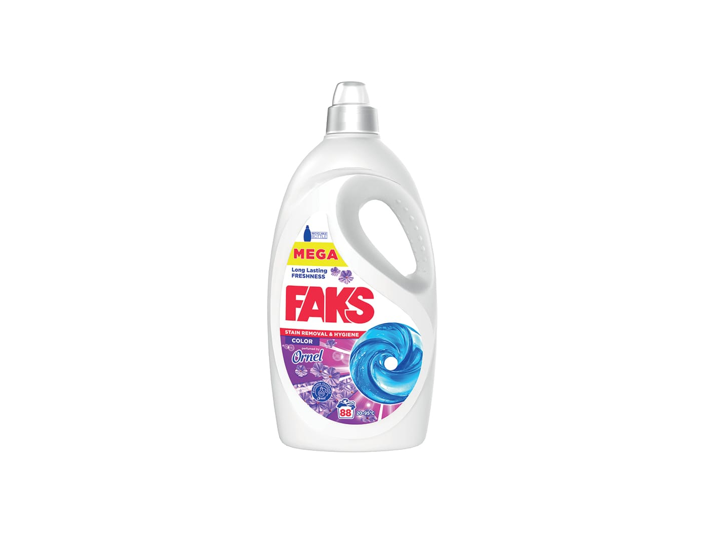 Faks Color perfumed by Ornel deterdžent stain removal&hygiene 3,96 l