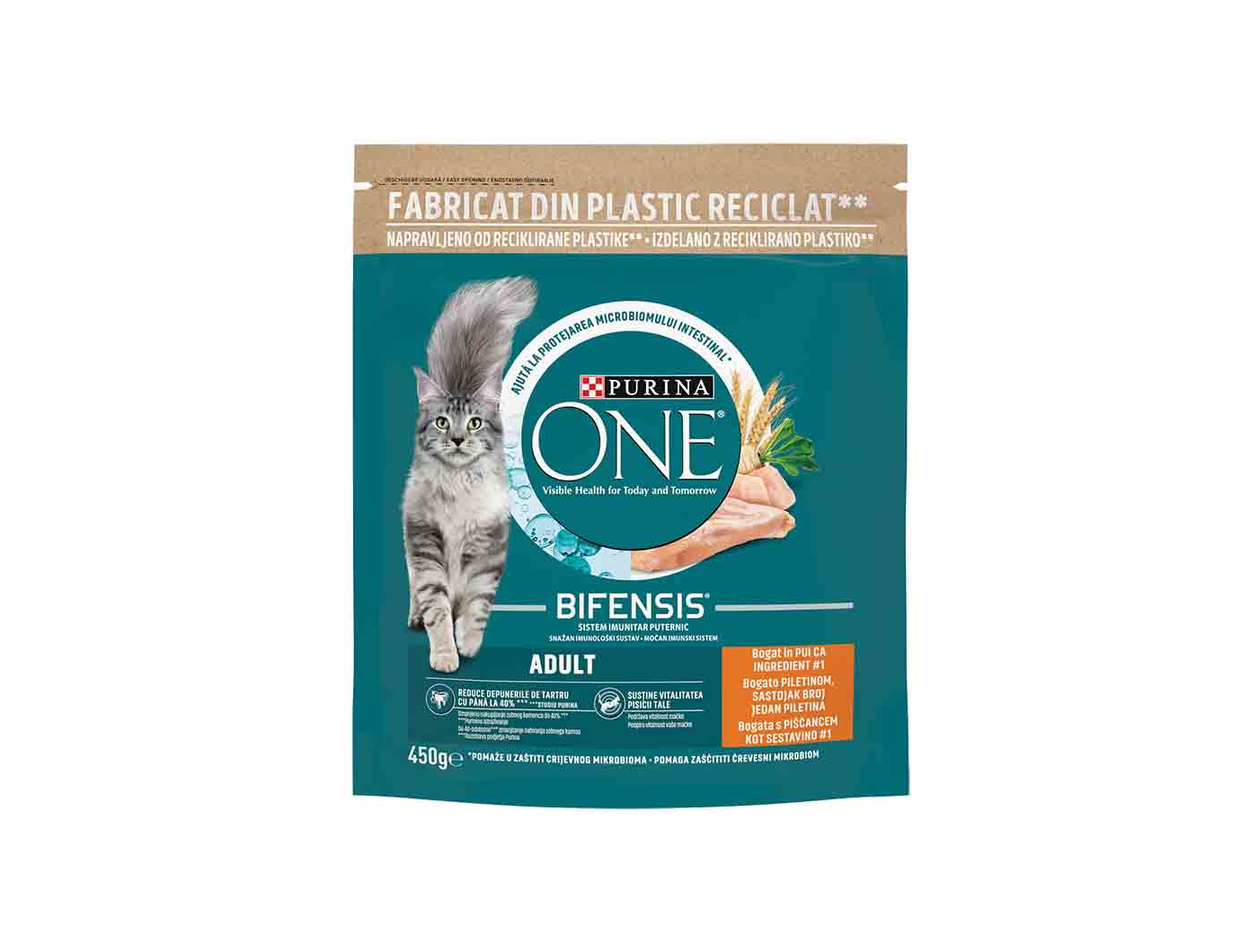 Purina One Bifensis hrana za mačke piletina 450 g