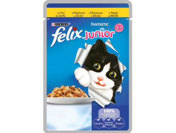 Felix Hrana za mačke junior piletina 100 g