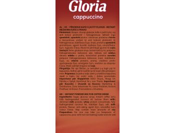Gloria Classic instant cappuccino 200 g