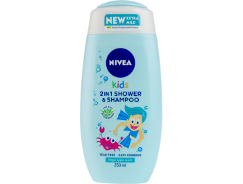 Nivea Kids 2u1 Šampon i gel za tuširanje za dječake 250 ml