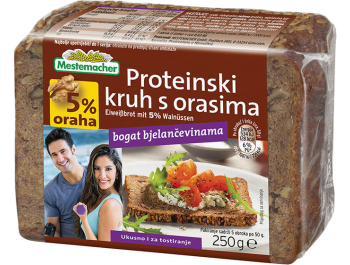 Mestemacher proteinski kruh s orasima 250 g