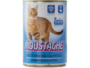 Moustache Hrana za mačke riba 415 g