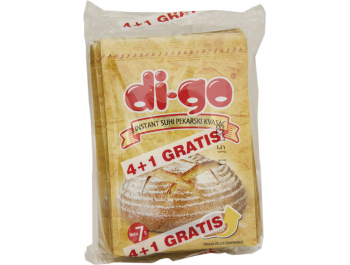Di-Go Kvasac suhi, 1 pak, 5x7 g, 4+1 gratis