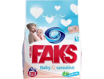 Saponia Faks deterdžent za rublje Baby&Sensitive  1,3 kg
