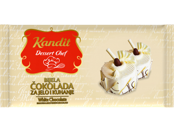 Kandit Desert Chef bjela čokolada za jelo i kuhanje 200 g