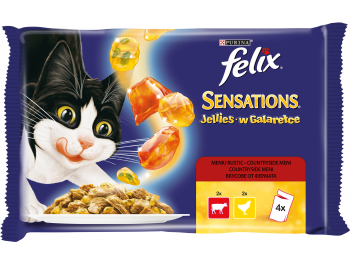 Felix Hrana za mačke sensation meso 4 x100 g