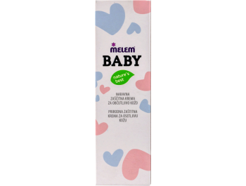 Melem Baby Dječja prirodna zaštitna krema za osjetljivu kožu 25 ml
