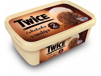 Twice Sladoled čokolada i vanilija 1 L