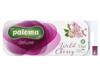 Paloma Deluxe toaletni papir s mirisom divlje trešnje troslojni 10 kom