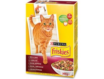 Friskies Hrana za mačke jetra i povrće 300 g