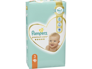 Pampers Premium care Dječje pelene vel. 3 (6-10 kg) 60 kom